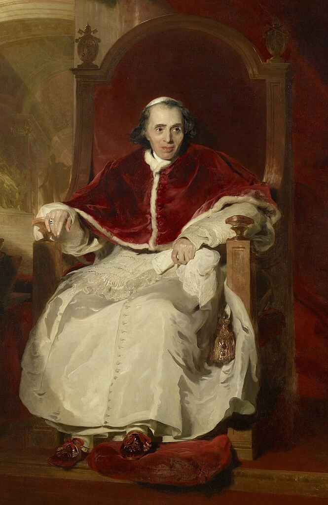 Ritratto di Papa Pio VII - Royal Collection of the United Kingdom